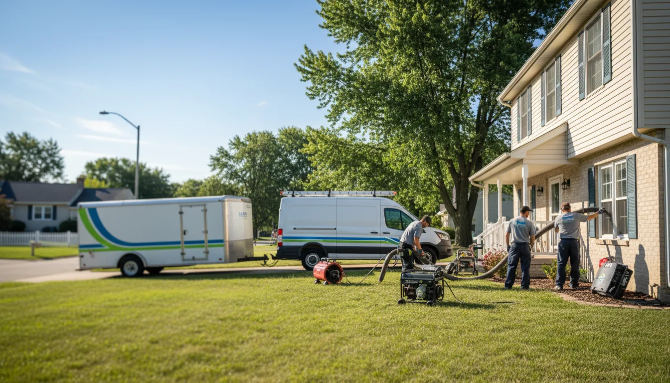 Flooded Basement Restoration And Cleanup With Repair in Lockwood, MT near me